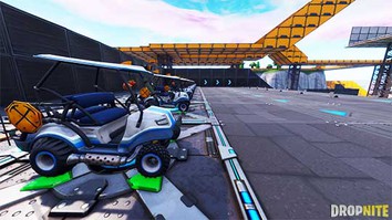 Extreme Fortnite Stunt Race! 